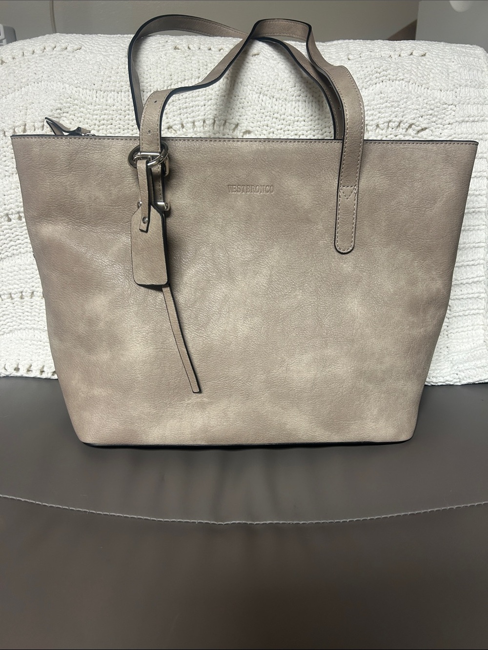 Taupe Tote Bag - Westbronco